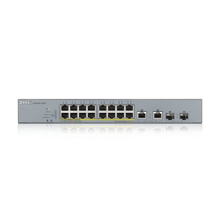 Zyxel ZY-GS135018HP Switch 16 Puertos Gigabit + 2 SFP