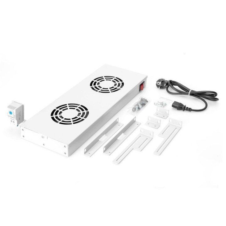 Digitus Unidad de Refrigeración de Techo para Armario 19" Gris