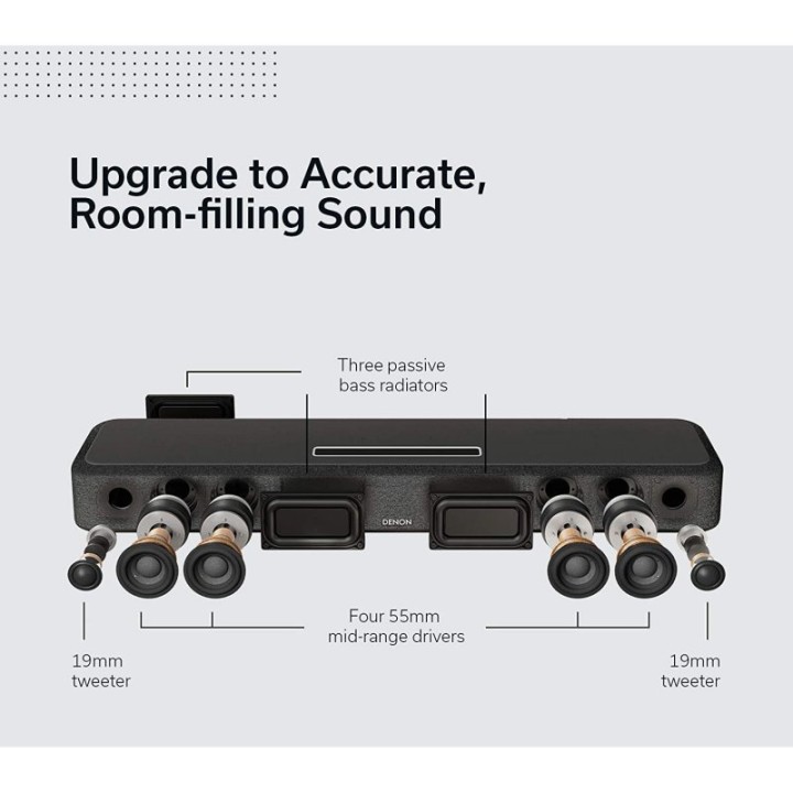 Denon Sound Bar 550 Barra de Sonido Compacta