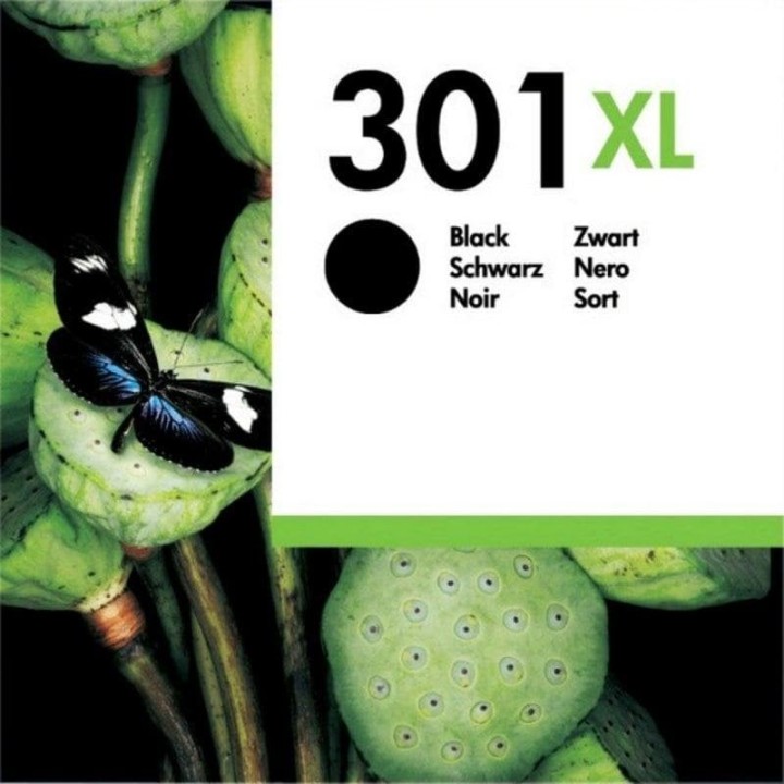 HP 301XL Cartucho Tinta Alta Capacidad Original Negro