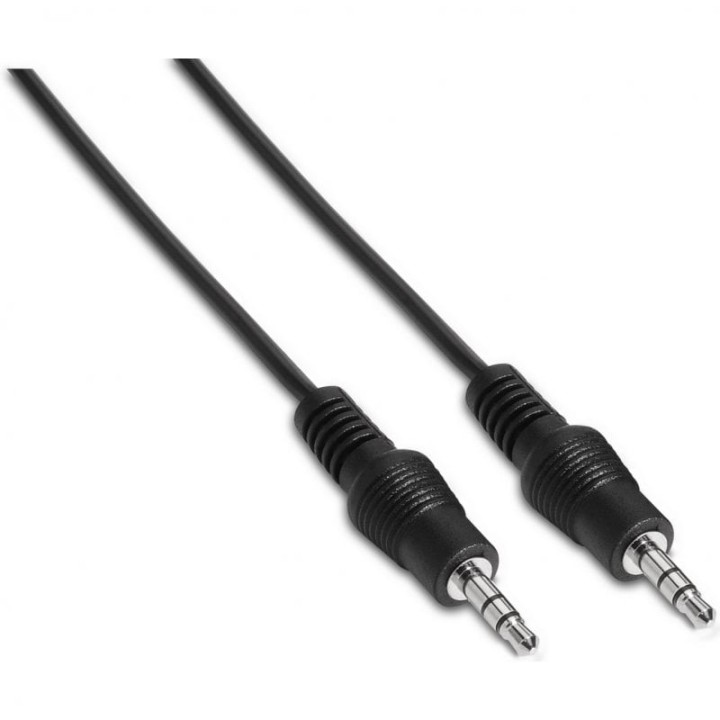 Aisens Cable Jack 3.5mm Macho/Macho 1.5m Negro