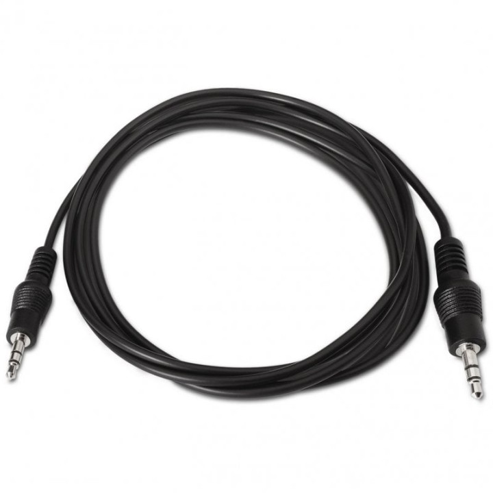 Aisens Cable Jack 3.5mm Macho/Macho 1.5m Negro