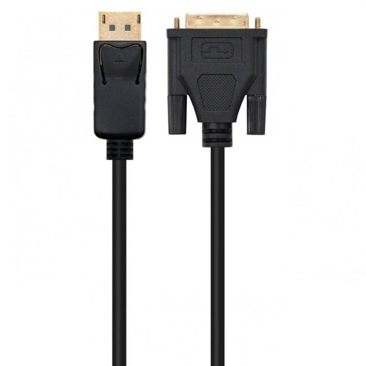 Ewent Cable Adaptador Displayport a DVI-D V1.2 4K 3m Macho/Macho Negro