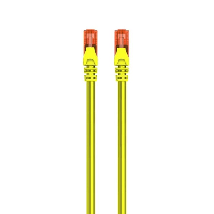 Ewent Cable de Red RJ45 Cat 6 U/UTP 1m Amarillo