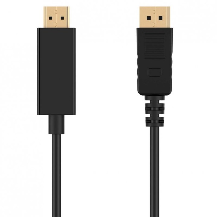 Ewent Cable Adaptador Displayport V1.2 a HDMI Macho/Macho 1.8m Negro