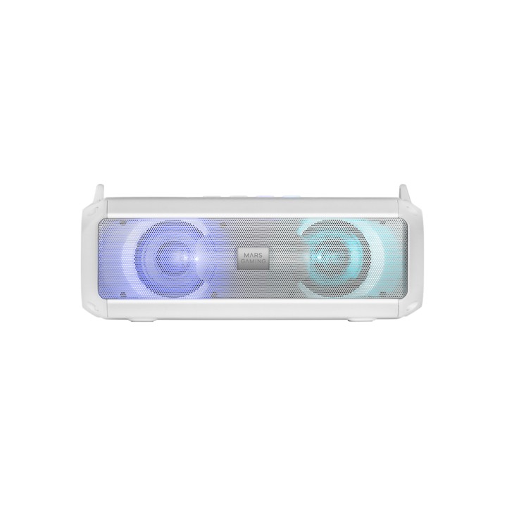 Barra de Sonido Mars Gaming RGB 20W BT Blanco (MSBXTW)