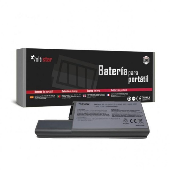 Voltistar Batería para Portátil Dell Latitude D820 D531 D531N