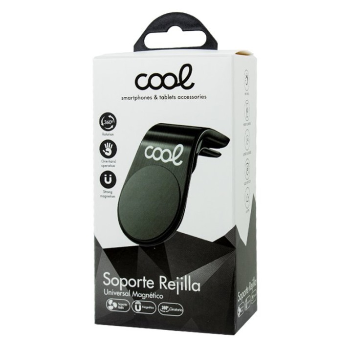 Cool Soporte Universal Con Pinza Para Móvil Negro