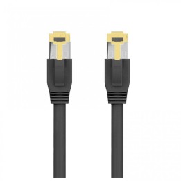 Ewent Cable de Red RJ45 Cat.8.1 S/FTP 50cm Negro