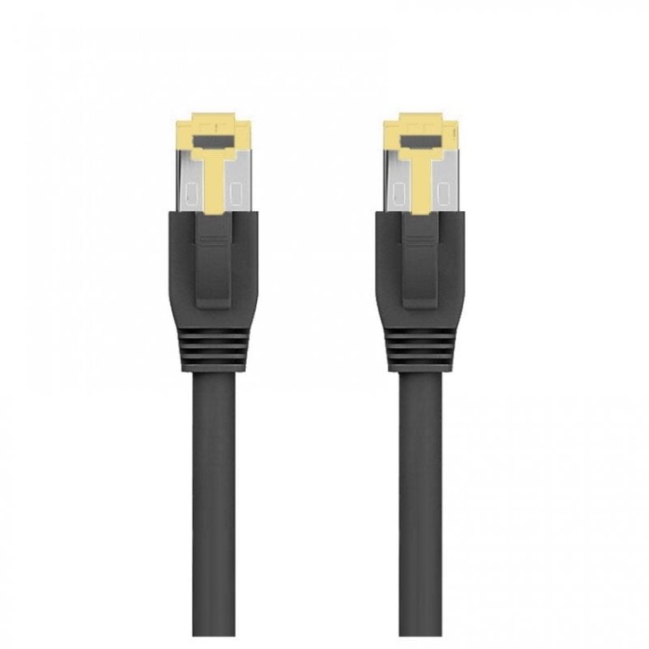 Ewent Cable de Red RJ45 Cat.8.1 S/FTP 50cm Negro