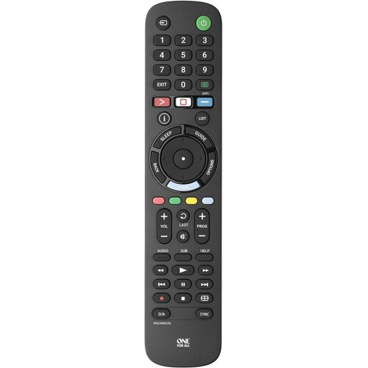 One For All URC4912 Mando a Distancia de Reemplazo para TV Sony