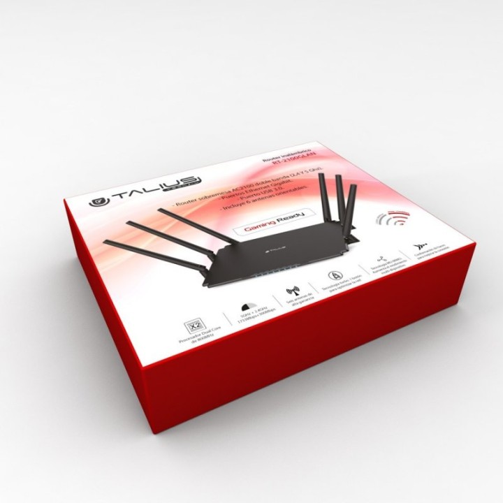 Talius RT2100GLAN Router WiFi Doble Banda