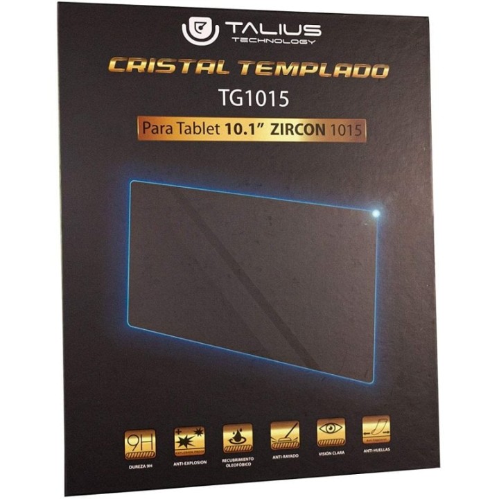 Talius TG1015 Protector Cristal Templado para Zircon 1015 10.1"