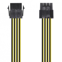Aisens Cable de Alimentación 4+4 Pines a 8 Pines Macho/Hembra 30cm