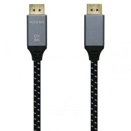 Aisens Cable Displayport V1.4 Macho/Macho 3m Gris