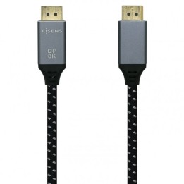 Aisens Cable Displayport V1.4 Macho/Macho 1.5m Gris
