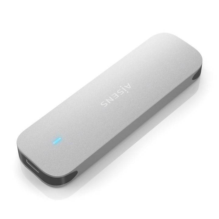 Caja SSD AISENS M.2 USB-C 3.1 Plata (ASM2-025SL)