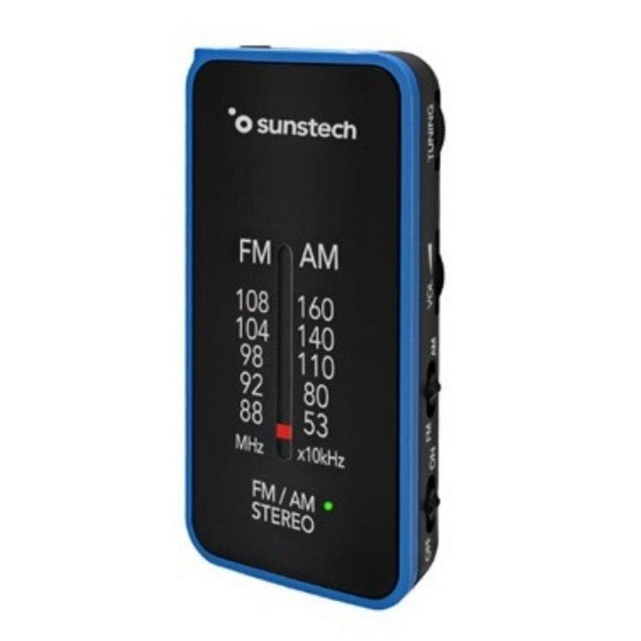 Sunstech RPC6BL Radio Portátil Azul
