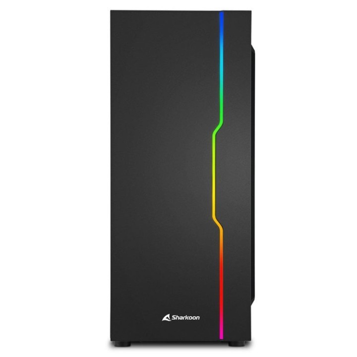 Sharkoon RGB Slider ATX Cristal Templado USB 3.0 ARGB Negra