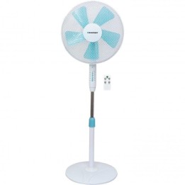 Blaupunkt Ventilador de Pie con Mando 45W Blanco