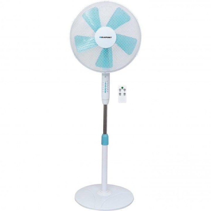 Blaupunkt Ventilador de Pie con Mando 45W Blanco