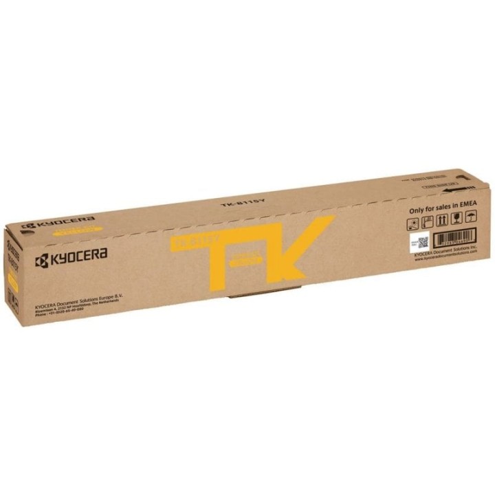 Kyocera TK-8115Y Tóner Original Amarillo
