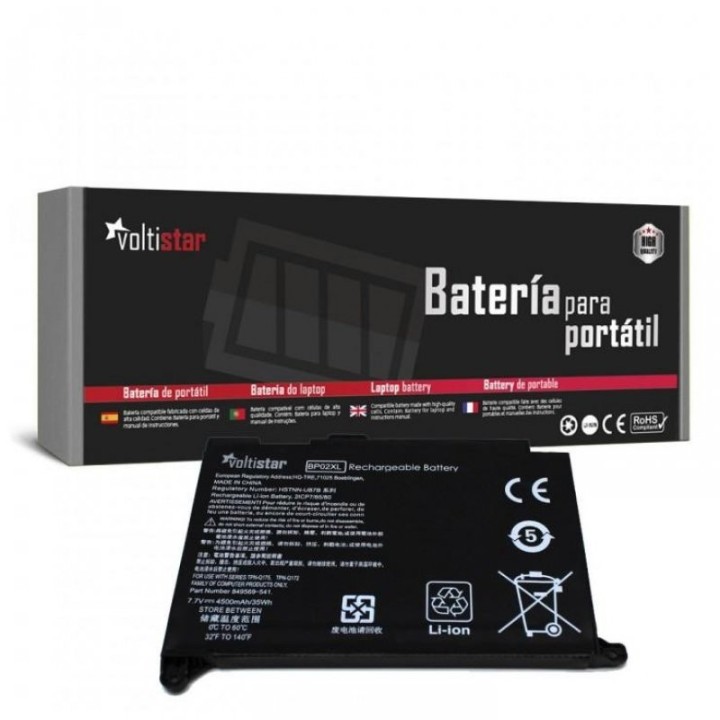 Voltistar Batería para Portátil HP BP02041XL BP02XL HSTNN-UB7B