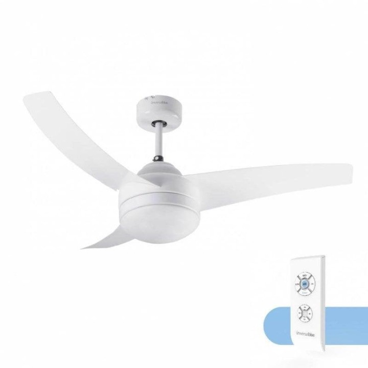 Universal Blue Mistral 3042 Ventilador de Techo con Luz y Mando 60W Blanco