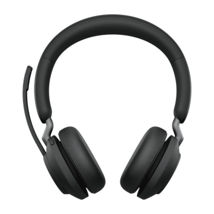 Jabra Evolve2 65 Auriculares Inalámbricos Negros + Soporte de Carga USB