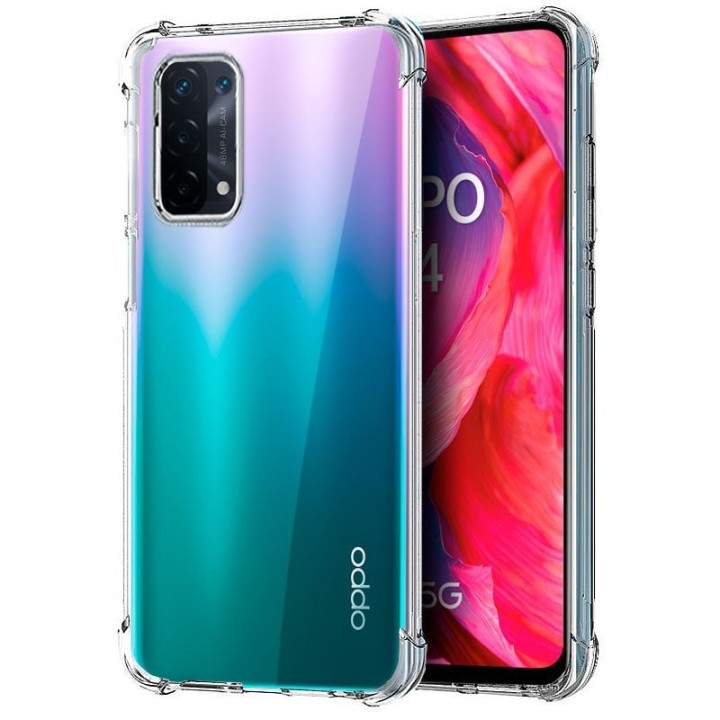 Cool Funda AntiShock Transparente para Oppo A54 5G / A74 5G