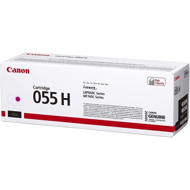 Canon 055H Tóner Original Magenta