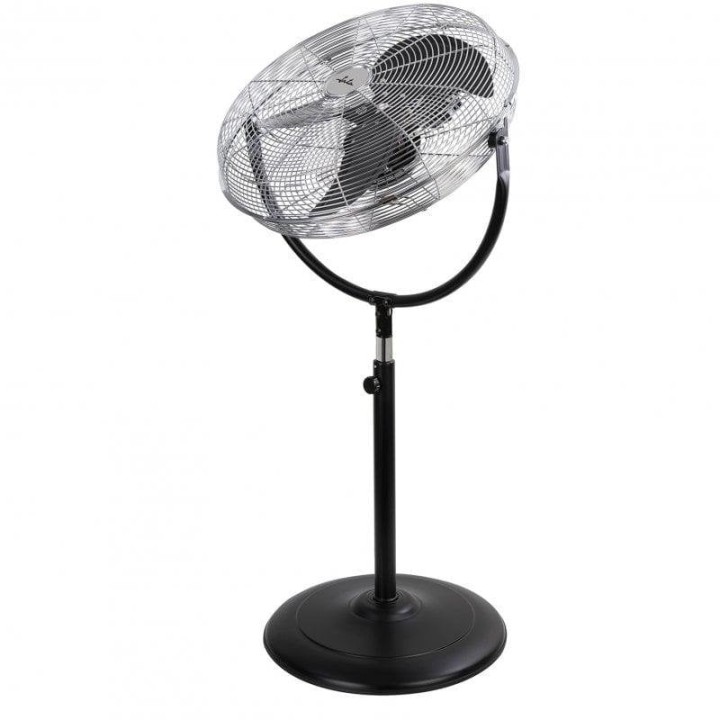 Jata Ventilador de Pie Industrial 120W Negro