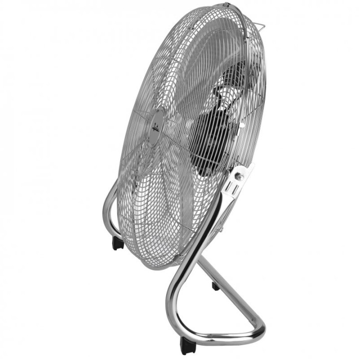 Jata Ventilador de Suelo Industrial 120W Plata