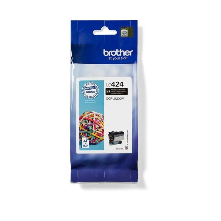 Brother LC424 Cartucho Tinta Original Negro