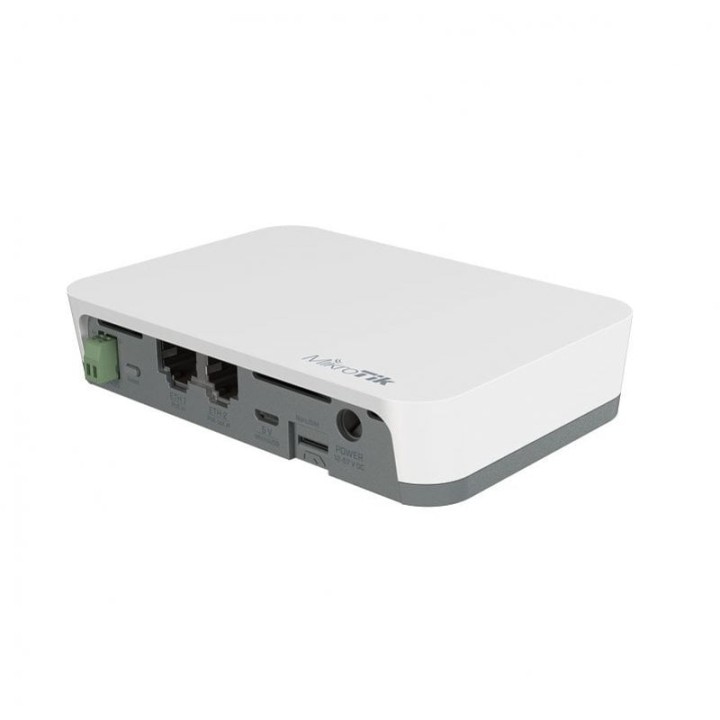 Mikrotik KNOT IoT Gateway WiFi 2.4Ghz + Bluetooth 5.0 + 2x100 MbE PoE