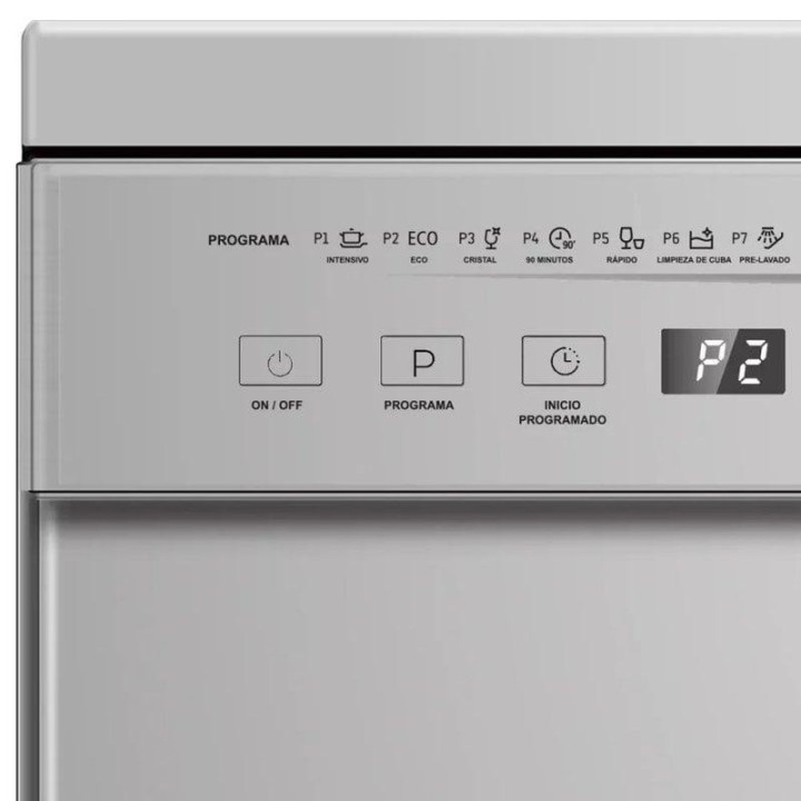 Infiniton DIW60.5 Lavavajillas 12 Cubiertos E Acero Inoxidable