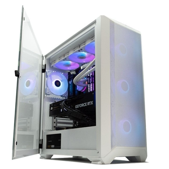 Forgeon Airflow Arcanite ARGB Mesh ATX Blanca