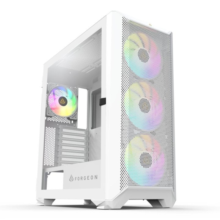 Forgeon Airflow Arcanite ARGB Mesh ATX Blanca