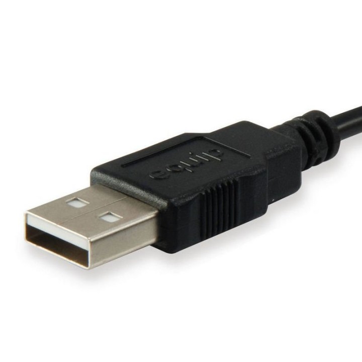 Equip Cable USB 2.0 AM/AH Alargador Macho/Hembra 5m Negro
