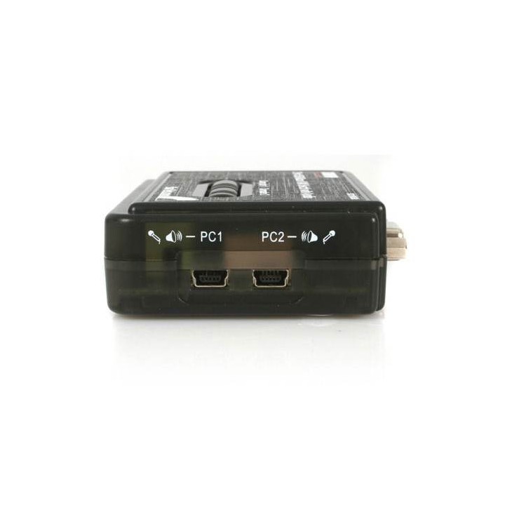 StarTech Kit Conmutador KVM USB + Audio 2 Puertos