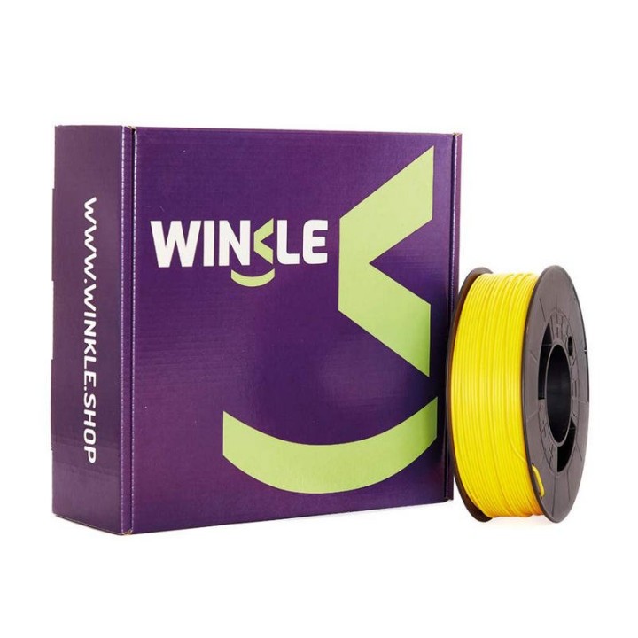 Winkle Bobina de Filamento PLA HD 1.75mm 1Kg Amarillo Canario
