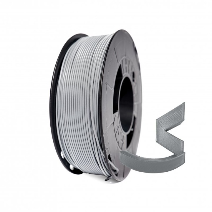Winkle Bobina de Filamento PLA HD 1.75mm 1Kg Gris Ceniza