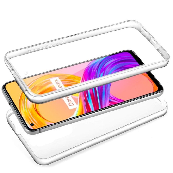Cool Funda Silicona 3D Transparente para Realme 8 / 8 Pro