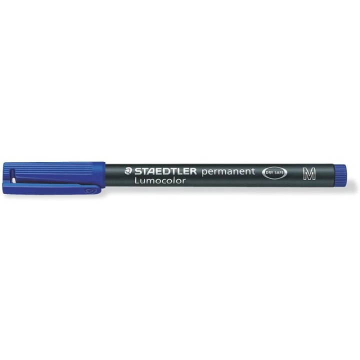 Staedtler Lumocolor 317 Pack 10 Rotuladores Permanentes 1.0mm Azul