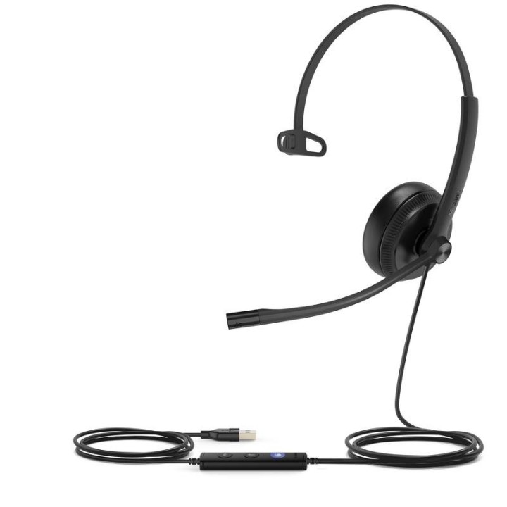 Yealink UH34 Mono Auricular Teams Negro
