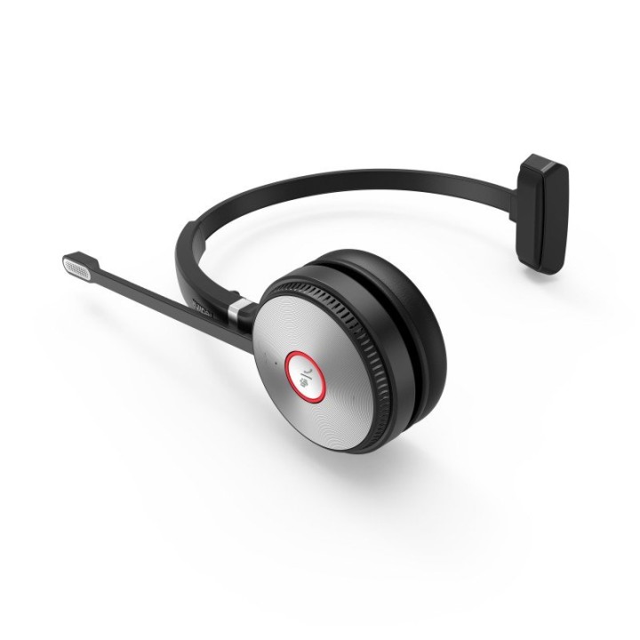 Yealink WH62 Mono Auricular Inalámbrico Teams Negro/Plata