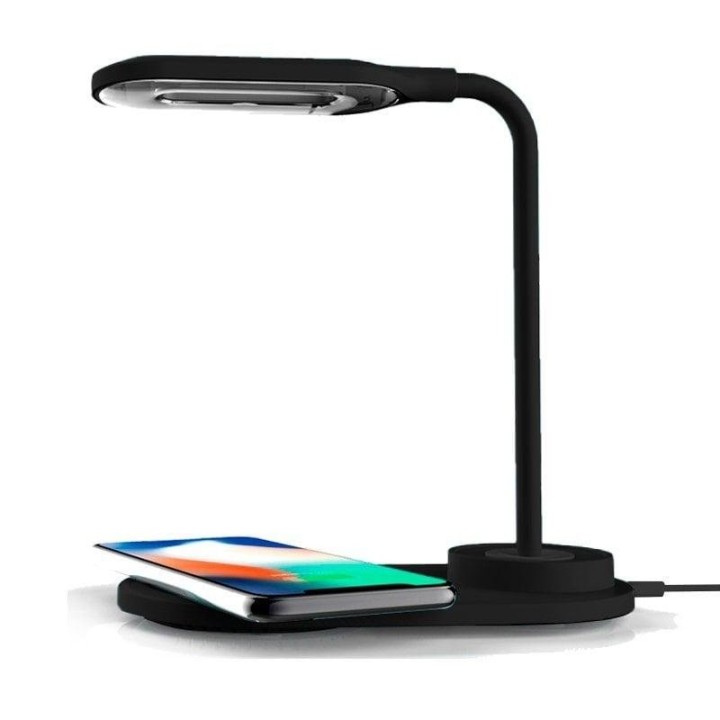 Cool Lámpara LED con Base Carga Inalámbrica Qi