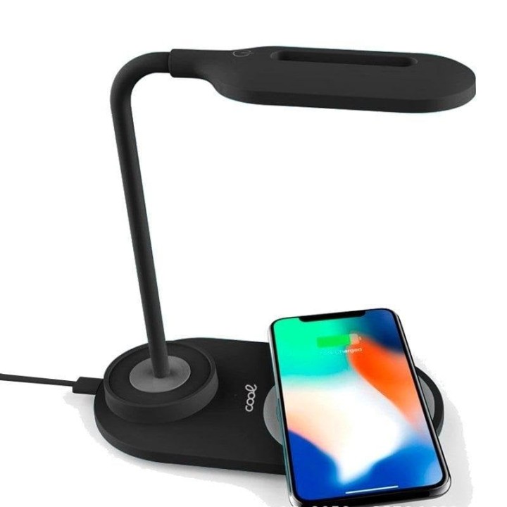 Cool Lámpara LED con Base Carga Inalámbrica Qi
