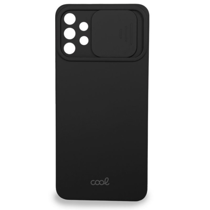 Cool Funda con Protección de Cámara Negra para Samsung Galaxy A72