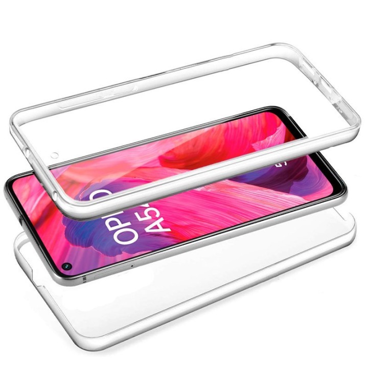 Cool Funda Silicona 3D Transparente para Oppo A54 5G / A74 5G